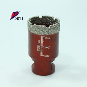 高频陶瓷值得信赖的钎焊芯25毫米金刚石电锤钻头套装 - Product Image 4