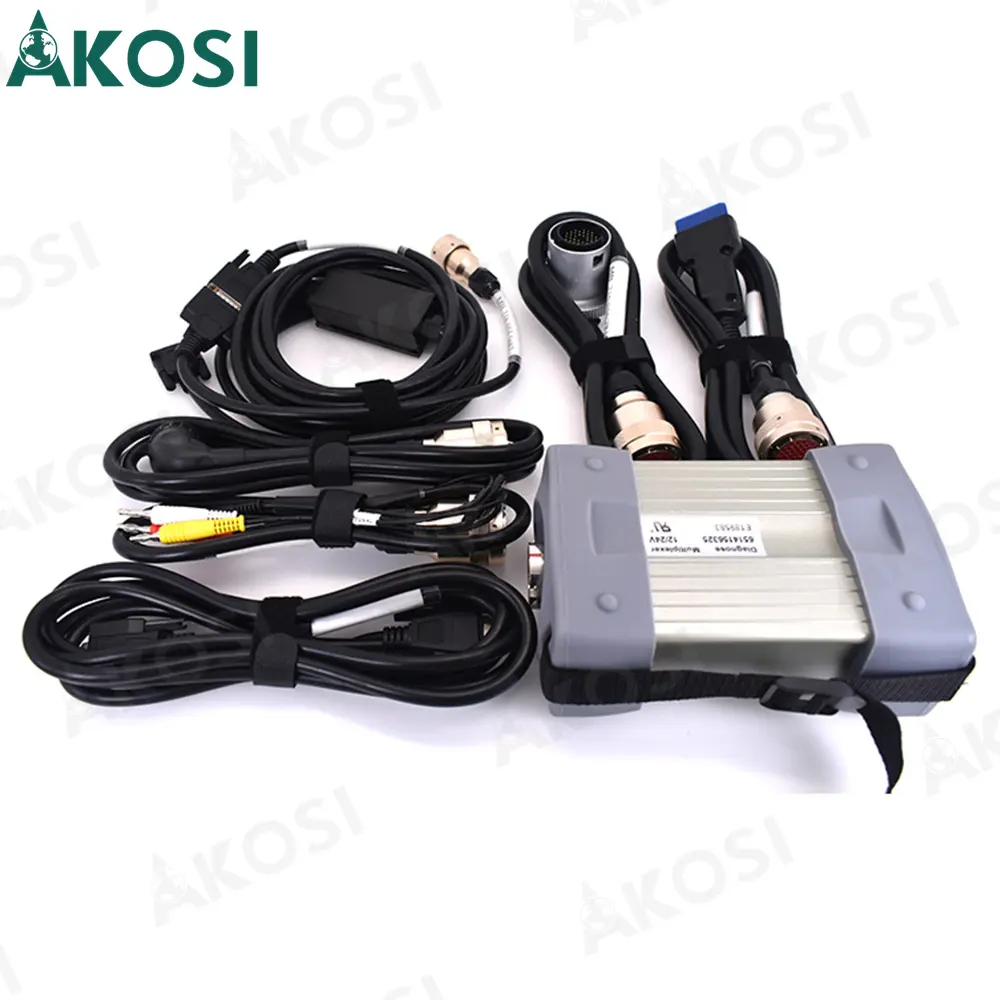 A Qualität MB STAR C3 mit SSD-Software 2023.03 Für LKW Auto diagnose tool Voll kabel Star C3-Unterstützung 12V und 24V