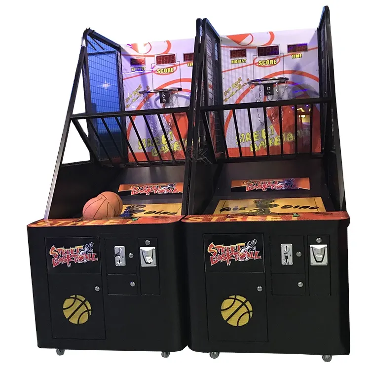 InIndoor выкуп развлечение Корзина мяч машина игры монета Push уличный баскетбол аркадная игра машина
