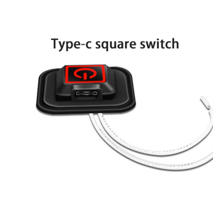 Высококачественный светодиодный мини-кнопочный переключатель Micro USB для одежды с подогревом - Product Image 6