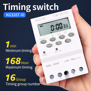 卸売KG316T-IIIデジタル電子タイマースマートタイマーデジタル時間スイッチタイミング制御 - Product Image 3