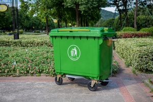 <strong>Customized</strong> Color Plastic Mobile <strong>Garbage</strong> <strong>Container</strong> Dustbin Recycle Waste Bin <strong>Garbage</strong> Trash Can - Product Image 6