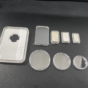 アクリル長方形ボックスコインホルダープラスチックカプセルコインボックス - Product Image 3
