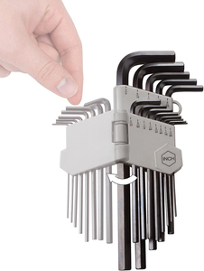 YUHANG 13-Piece Hex anahtar anahtarı seti karbon çelik DIY sınıf özelleştirilebilir OEM desteği (3/64-3/8 inç) - Product Image 2