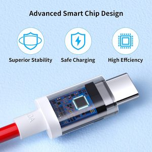 PD สายชาร์จเร็ว supervooc 65W สำหรับ OnePlus Ace 12 11 10T 9 8T 7T Pro USB C เพื่อชาร์จสายเคเบิลแบบ C 6T 5T - Product Image 3