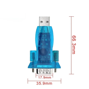 HL-340 USB a RS232 COM porta seriale PDA 9 pin adattatore DB9 Windows7-64 di supporto - Product Image 3