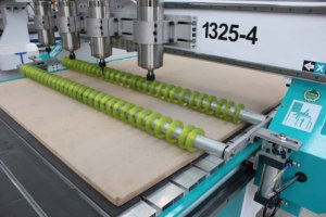 M-SHINE automatischer Werkzeug wechsel 1325-4 3-Achsen-Holz-CNC-Router Atc 3d Carving Furniture Making Machine zum Verkauf - Product Image 5