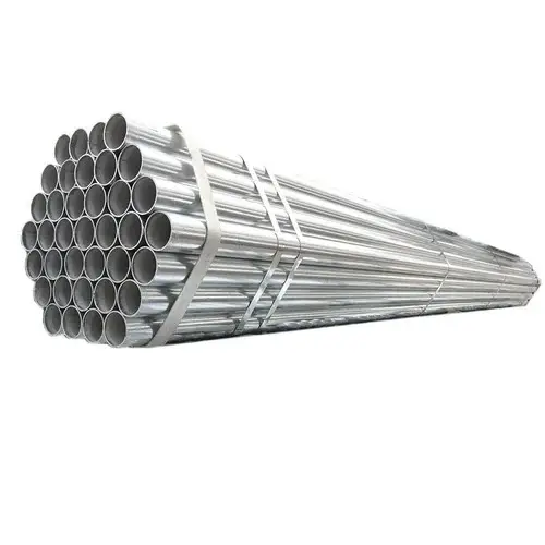 Tubo ERW plateado de acero dulce, para construcción, espesor: 10 mm (pared)