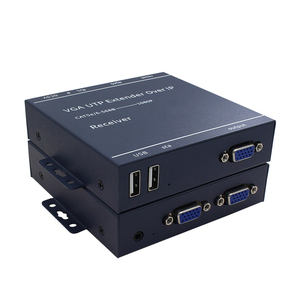 VGA kvm扩展器200M KVM USB通过局域网与鼠标和键盘到RJ45网络电缆与本地输出 - Product Image 1