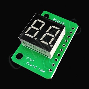 0,36 Zoll 2-Bit-Digital-LED-Anzeige 7-Segment-Modul 5 Farb optionen für Arduino STM32 STC AVR-Entwicklungs platine ohne Treiber