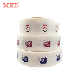 Benutzer definierter Druck RFID-Tag-Etiketten aufkleber QR-Code NFC NTAG 213 PET Digital programmierte Rollen aufkleber Etikett - Product Image 3