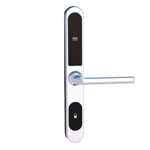 欧州標準アルミ合金スマートホテルドアロックキーRFID指紋WiFiネットワークカードパスワード新品 - Product Image 3