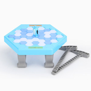 知的デスクトップ教育玩具パズルプレイペンギンボードゲームキューブゲーム玩具子供用親子インタラクティブパーティーガム - Product Image 1