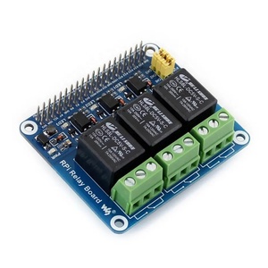 Kit de módulo de placa de relé de potencia de placa de expansión RPi, control remoto hacer hogar inteligente para Raspberry Pi 4B/3B +/3A +/3B/2B/B +/+ CM3 A/3 +