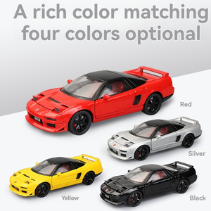 Ses ve ışık geri çekme kapılar ile Diecast 1:32 alaşım modeli nsx açık metal araba modeli ekran koleksiyonu mini oyuncak - Product Image 5