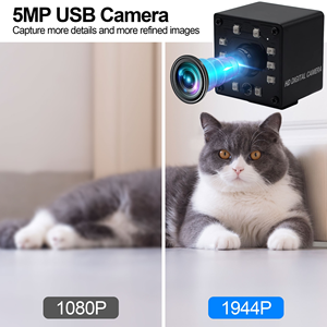חזון לילה אינפרא אדום elp 5mp 10pcs ir הוביל עדשת מצלמה usb 3.6 מ "מ 1944p 30fps מצלמה תעשייתית מצלמה freedredriver עבור מעקב וידאו