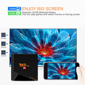 กล่องวิดีโอเกมทีวี ATV TX9 Pro 2.4G กล่องควบคุมเกมไร้สาย6K H616 ALLWINNER Linux OS OS 128GB ชุดกล่องรับสัญญาณ Android12แบบพกพา - Product Image 6