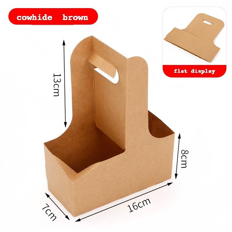 Brown 2-Cups Carrier