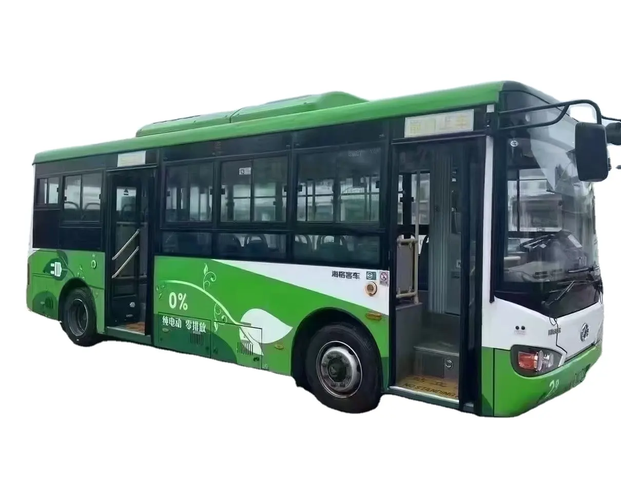 Lhd حافلة المدينة السياحية المستعملة ذات الطاقة الجديدة والنقل العام الكهربائي صفر الانبعاثات