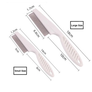 مكافحة الآفات من الفولاذ المقاوم للصدأ مشط قمل الكلاب الأليفة ومزيل البراغيث - Product Image 5