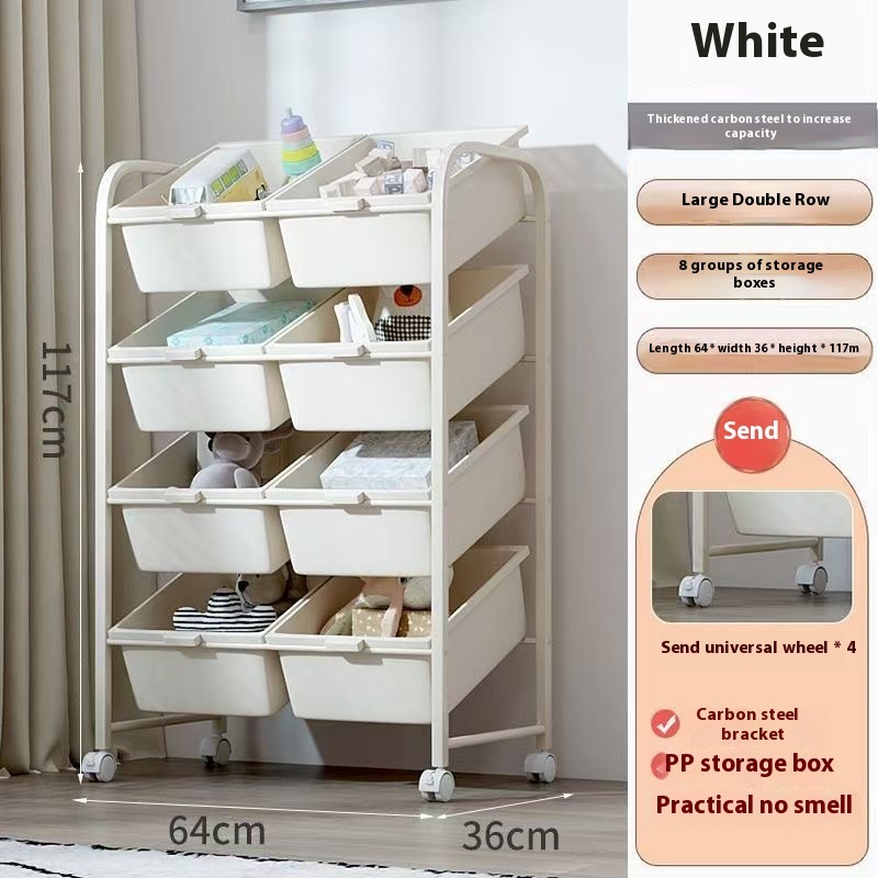 Blanc crème (double rangée 4 couche 8 boîte)