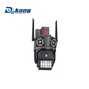 Dakang 8mp Ip Network <strong>Camera</strong> Outdoor Ptz Three Lens Cctv <strong>Camera</strong> Auto Tracking <strong>Camera</strong> - Product Image 2