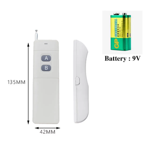 ゲートガレージドア用オリジナル<span class=keywords><strong>3000m</strong></span>長距離2CHボタン433MHz RFリモートコントロール送信機 - Product Image 6