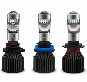 Fabrika fiyat aydınlatma odak H11 led projektör Lens 70W 8000LM 6000K tahribatsız tak ve çalıştır far güçlendirme için - Product Image 1