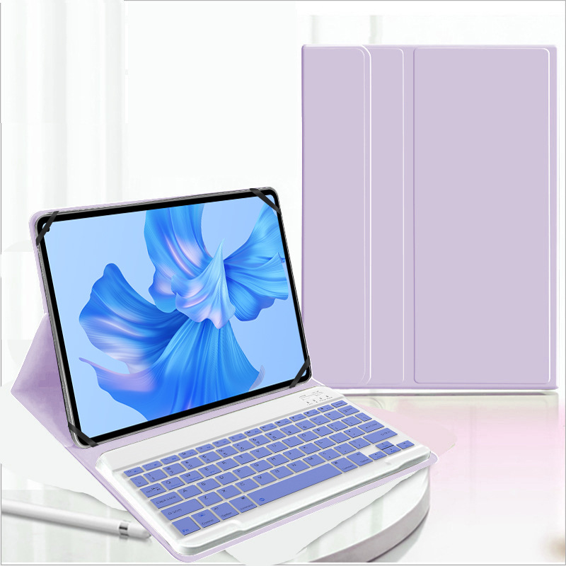 Violet clair (commande)-étui cuir unique