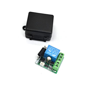 433 MHz telecomando Wireless DC 12V 10A 1CH ricevitore relè trasmettitore fisso codice per Garage cancello luce del motore ON/OFF - Product Image 3