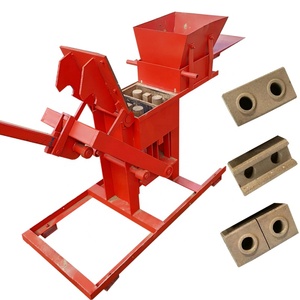 Clay bloque de enclavamiento máquina de enclavamiento de máquina de fabricación de máquina de ladrillo - Product Image 1