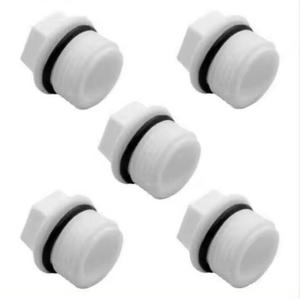 Fabrika verilen DN20x1/2 erkek konu plastik tüp yuvarlak kafa filtre ucu kapağı eriyebilir fiş ile OEM özelleştirilebilir PPR uydurma - Product Image 5