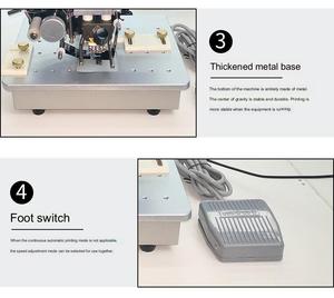 Máquina eléctrica de codificación de cinta, impresora de etiquetas, fecha de caducidad, oferta - Product Image 4