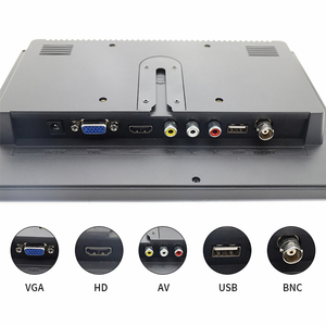 IPSパネル小型PCモニター10インチTFT液晶CCTVテレビモニター10.1インチワイドスクリーンLEDモニターHD1080P BNC VGA USB入力付き - Product Image 5