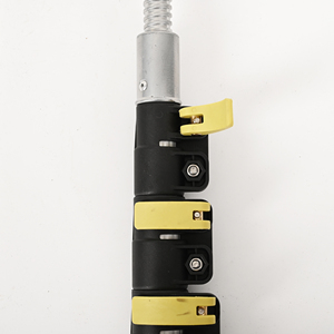 铝制伸缩式高延伸杆可调杆，带翻转开关锁和长手柄 - Product Image 2