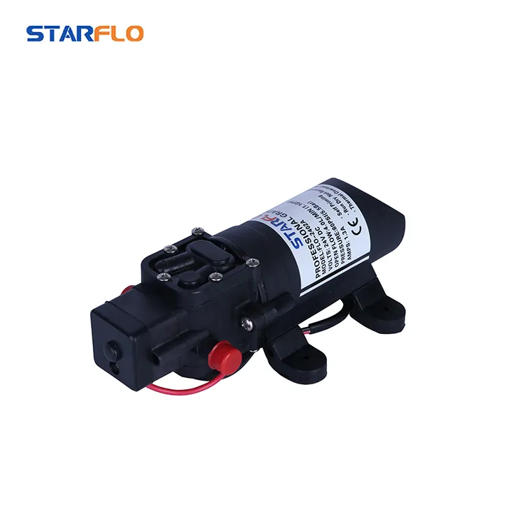 एटीवी के लिए STARFLO 80PSI नैपसेक इलेक्ट्रिक बैटरी 24V ट्रैक्टर स्प्रेयर पंप