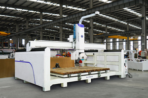 Enrutador CNC de piedra multifuncional, máquina cortadora de mármol, sierra de puente de 5 ejes de 45 grados a la venta - Product Image 6