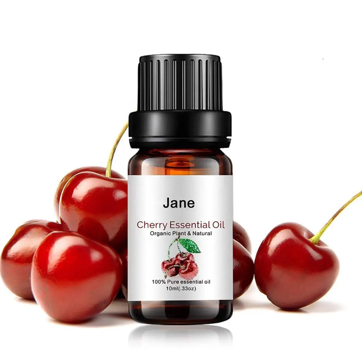 100% Aceite Esencial Pure Organic Cherry, 10ml-Aromaterapia, Masaje, Yoga, Meditación, Baño, Cuidado DE LA Piel