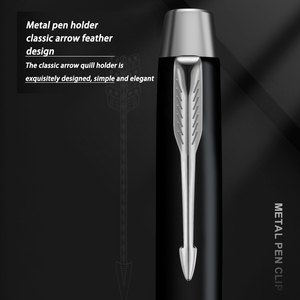 金属表壳笔，带可拆卸笔芯，商务或办公室用多种颜色优雅笔 - Product Image 4