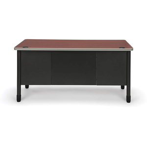 Mesa de oficina de acero de alta calidad, escritorio de oficina ejecutiva con cajón - Product Image 4