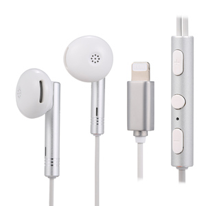新しいiDiskkCP01ヘッドフォン有線ヘッドセットベースヘッドフォンUSB iPhone 11Pro/ 11/ XR/ XS/8/7 iPadiPod用Apple製品専用 - Product Image 1