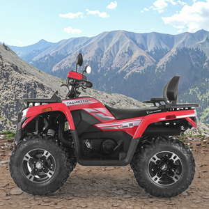 タオモーター自動チェーンドライブガス燃料パワー4ウィーラー合金リムLEDライトファームATV 4X4 300cc ATV EPA EEC T3B ECE付き - Product Image 1