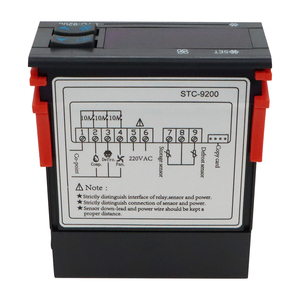 Controlador de temperatura de STC-9200 con función de alarma de ventilador de descongelación de refrigeración, instrumento con dos sensores, herramienta industrial - Product Image 4