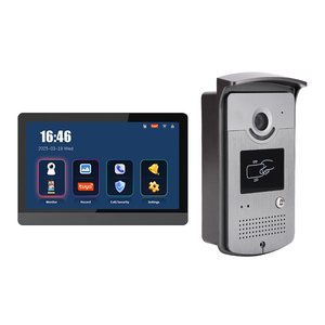7-Zoll-Bildschirm Smart <span class=keywords><strong>Home</strong></span> 7-Zoll-Bildschirm Video Tür sprechanlage <span class=keywords><strong>Intercom</strong></span>-<span class=keywords><strong>System</strong></span> Video Türklingel für eine Wohnung