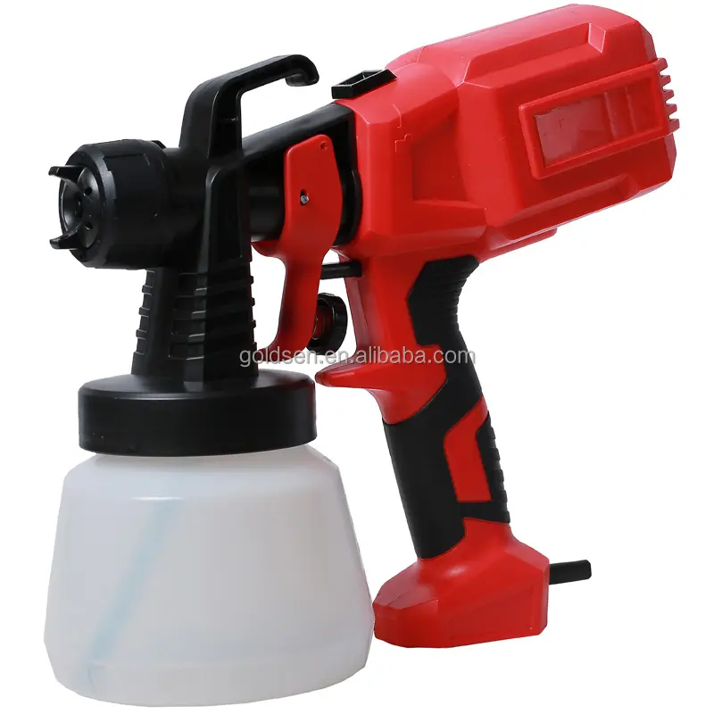 220v 400w 800ml Home Fence Wall Painting Airless Pistola de Pulverizador Portátil Electric Paint Spray Machine Com Motor Destacável