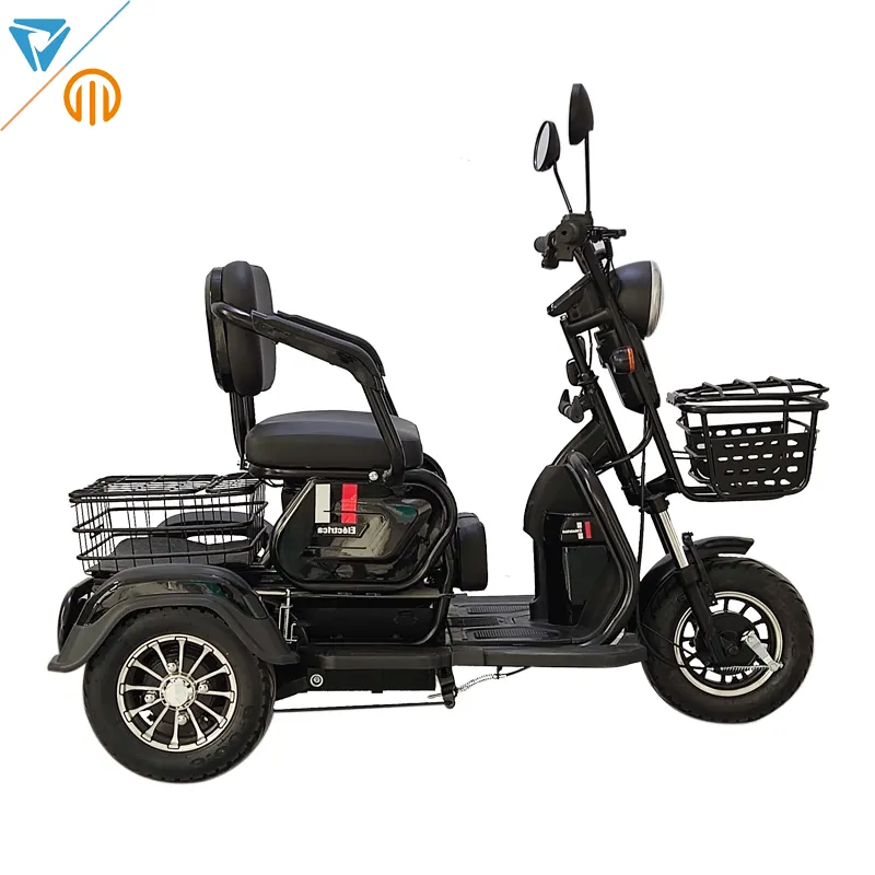 Vimode sortie d'usine 72v 800w 3 roues charge rapide safty pour les handicapés tricycle électrique scooter moto pour les personnes âgées