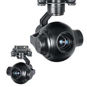 Foxtech EH10 10x光学变焦2MP 360度旋转无人机摄像机，带3轴无人机万向节检查 - Product Image 2