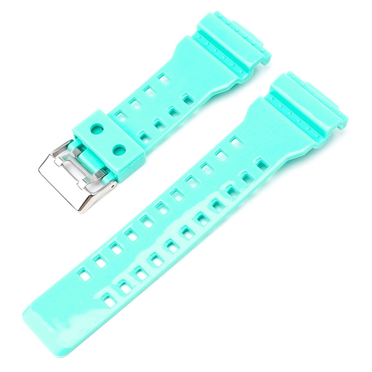 Cyan brillant-boucle brillante