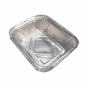 No.1/No.2/No.6a Disposable Aluminum Foil Baking Pans-<strong>Rectangular</strong> Food <strong>Containers</strong> <strong>with</strong> <strong>Lids</strong> for Bread Cake Meal Prep - Product Image 3