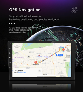 Android 13 Double Din 1GB 32GB Navigation GPS 7 9 10-Zoll-Auto auf Funks teuerung